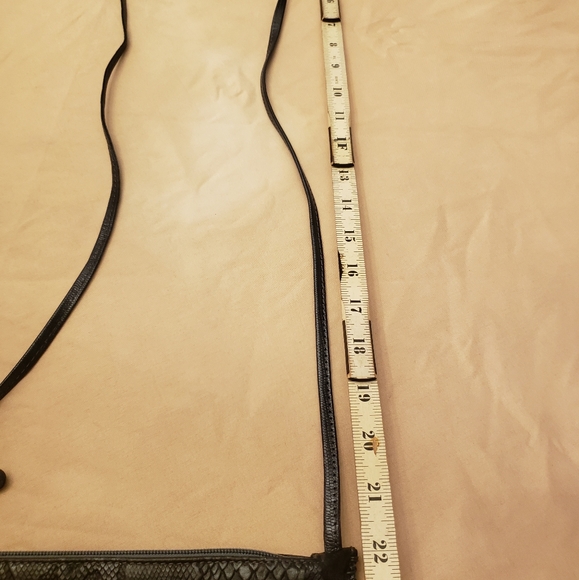 Vintage Carlos Falchi Leather Cross Body Bag Made in Italy - Picture 8 of 8